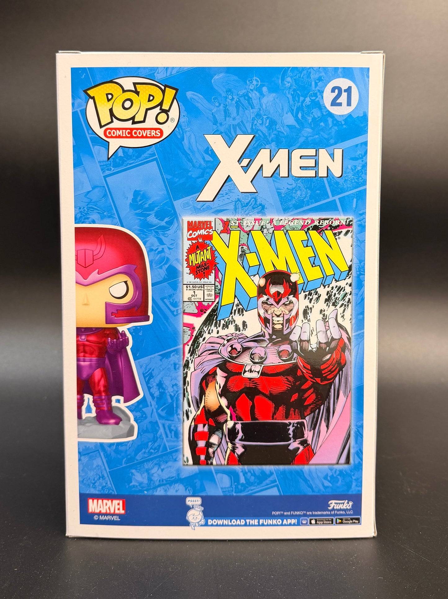 Magneto X-Men #21 Pop! Comic Covers Funko Pop! Figure