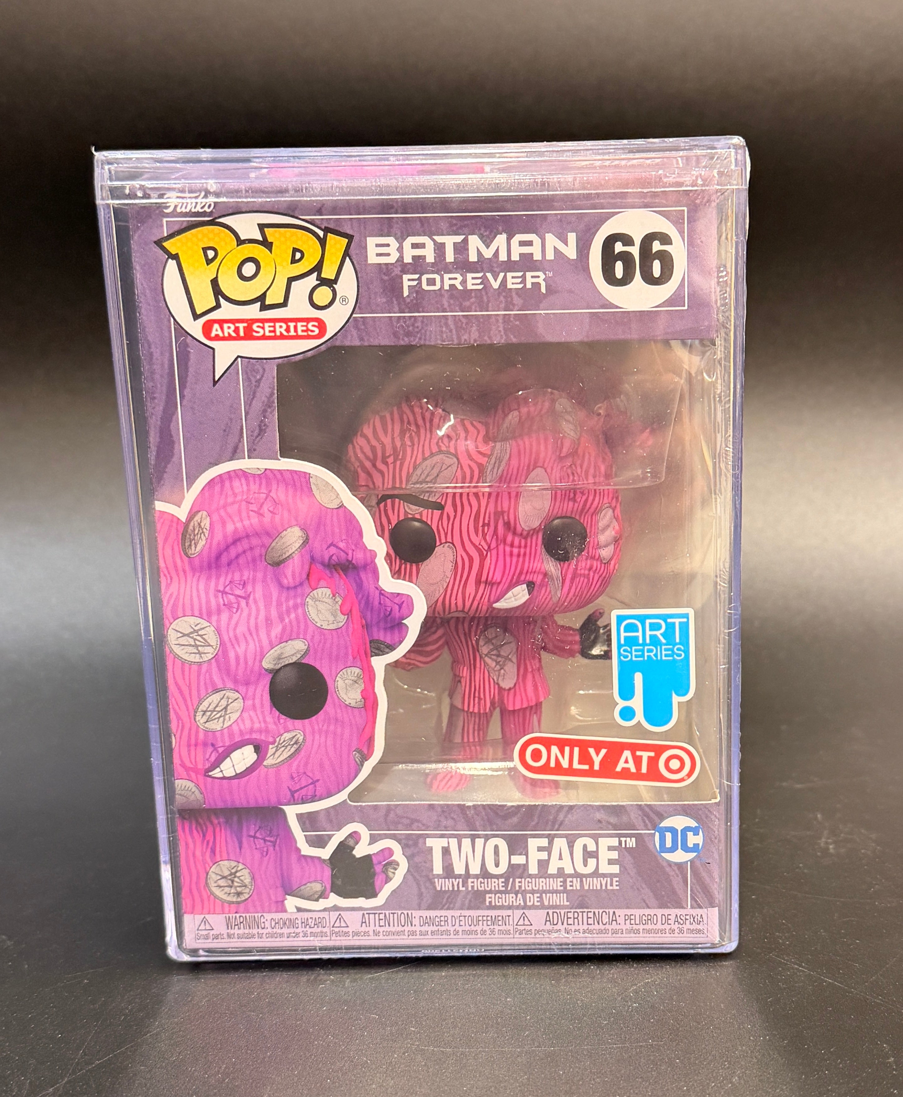 Two-Face Batman Forever #66 Art Series Target limited Exclusive Funko Pop! Figure