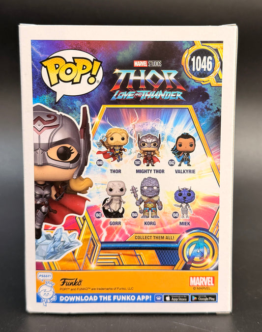 Mighty Thor #1046 Thor: Love and Thunder Pop in a Box Exclusive Glows in the Dark Funko Pop! Figure
