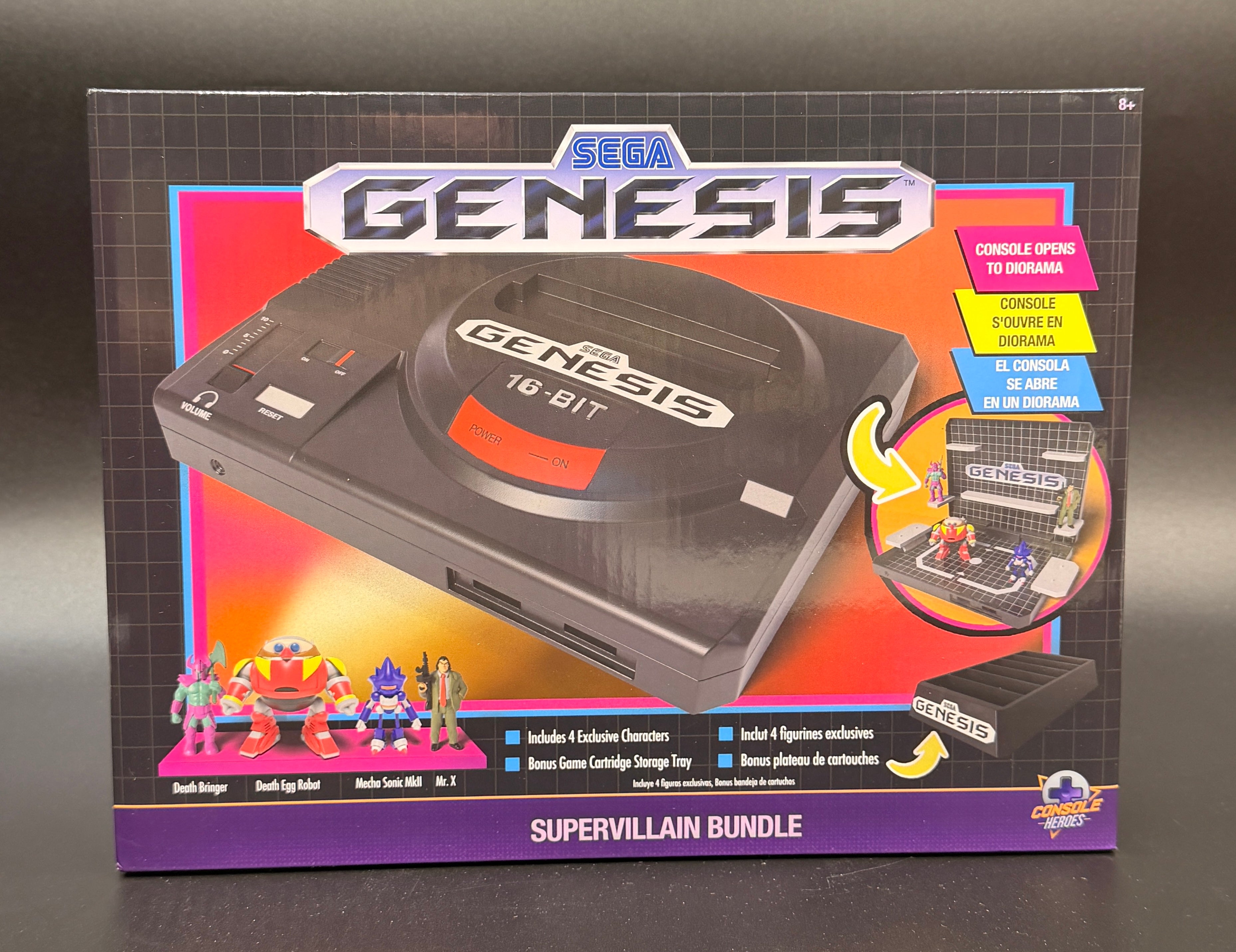 Sega Genesis Console Heroes Final Boss Bundle Console Diorama