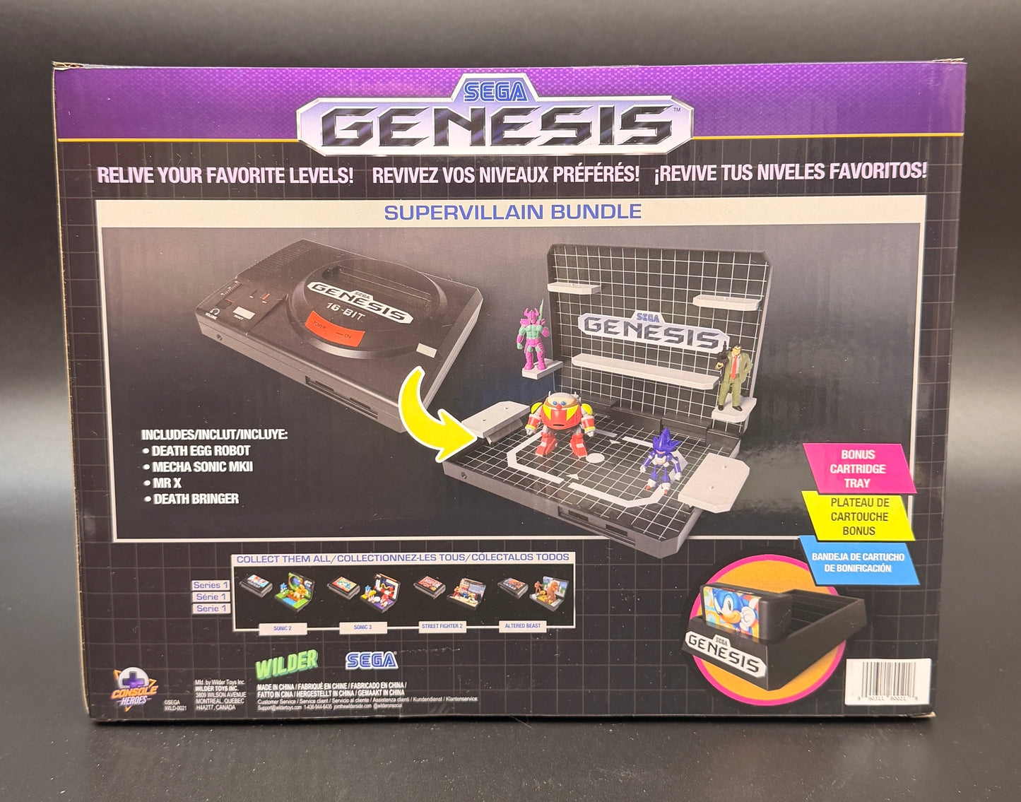 Sega Genesis Console Heroes Final Boss Bundle Console Diorama