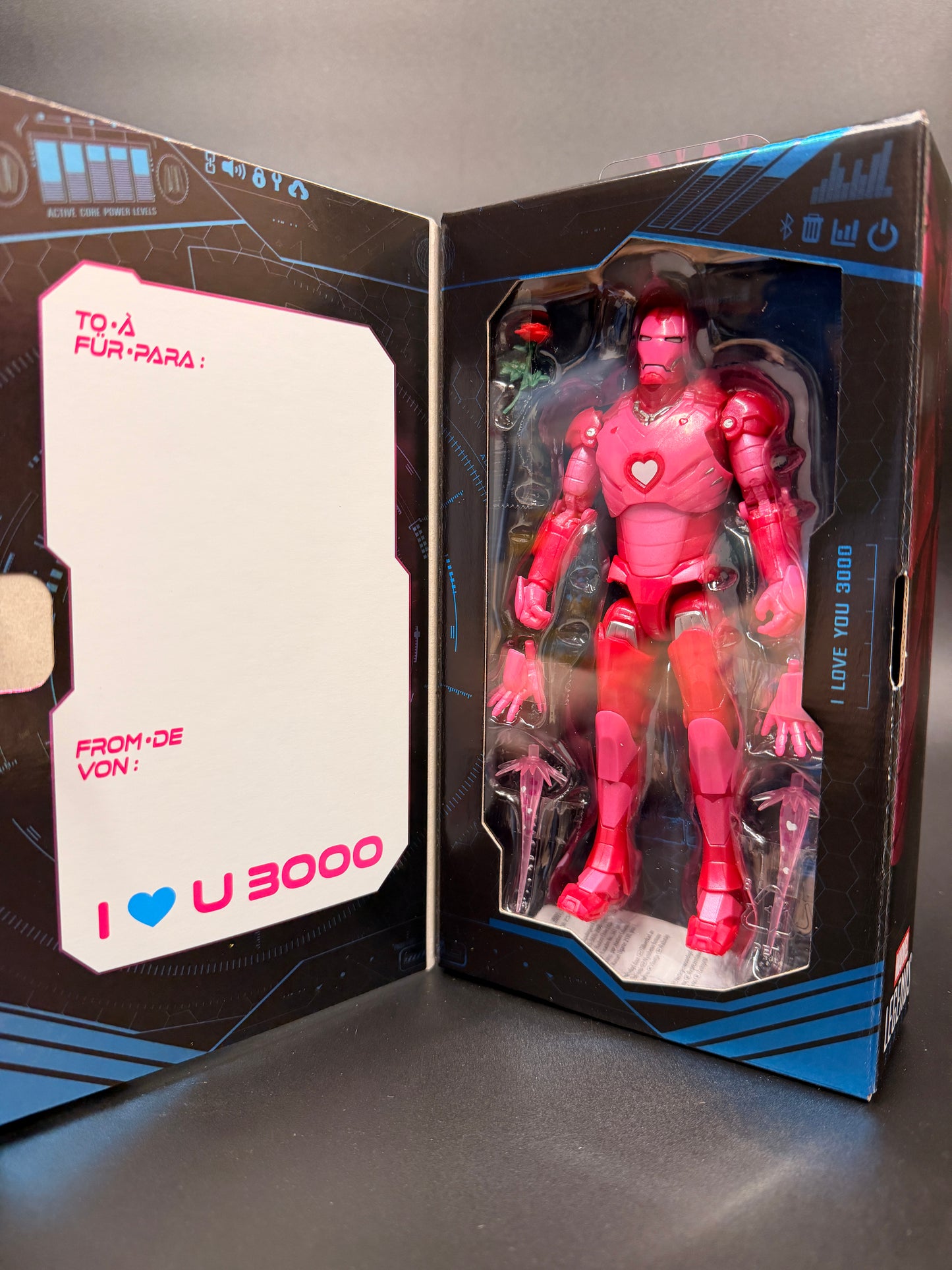 Iron Man Marvel Legends Series Hasbro I Love You 3000 Figure 2026