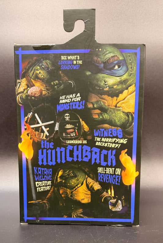 The Hunchback (Leonardo) Teenage Mutant Ninja Turtles X Universal Monsters Ultimate Action Figure NECA 2022