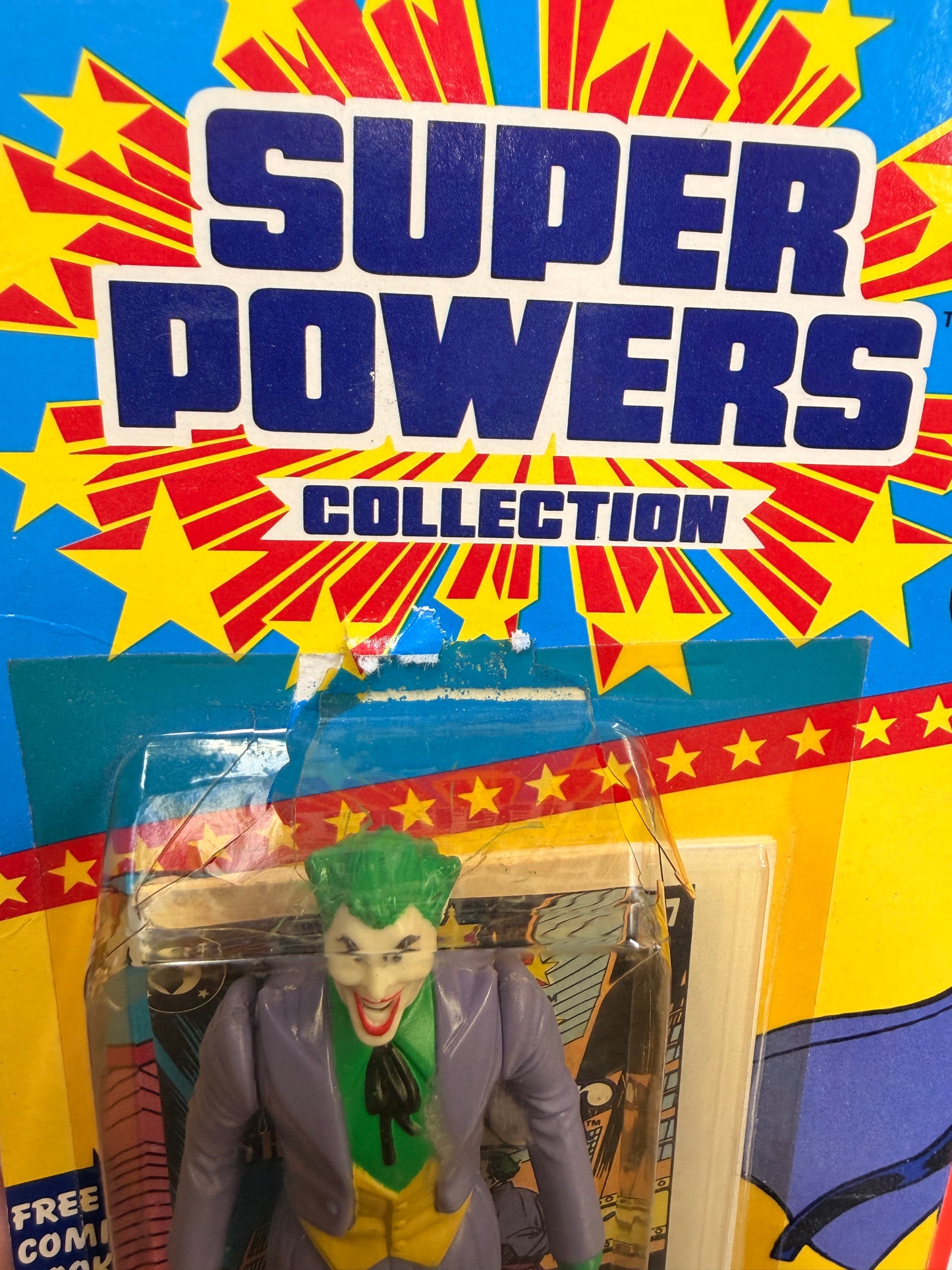 "Joker" Super Powers Collection Kenner 1984 (unpunched)