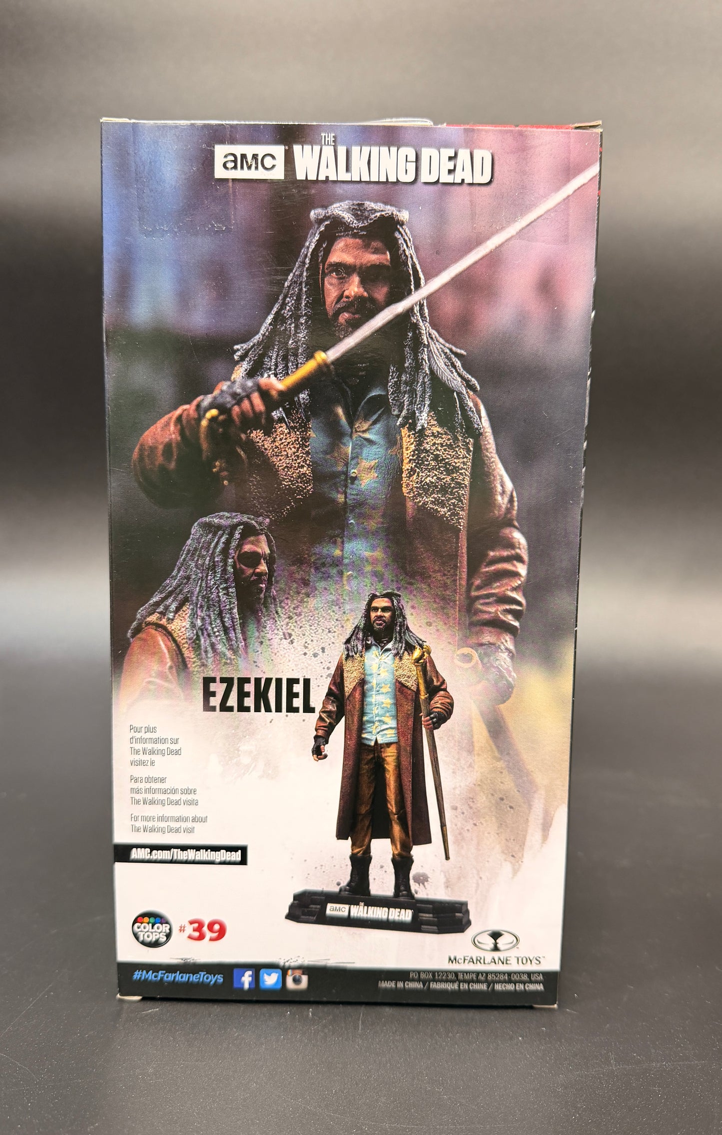 Ezekiel Action Figure The Walking Dead AMC McFarlane Toys 2018