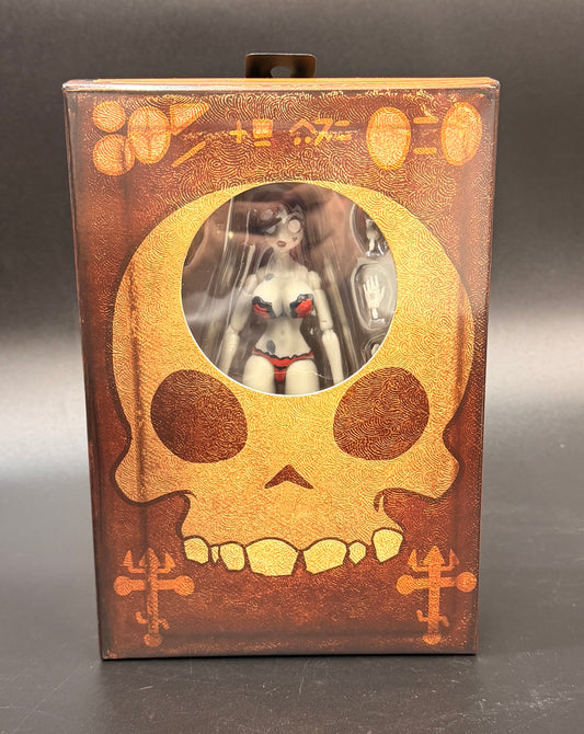 Zombie Tramp Red White Black Edition Kickstarter Exclusive 1/300 Action Figure with Display Stand Executive Replicas 2025