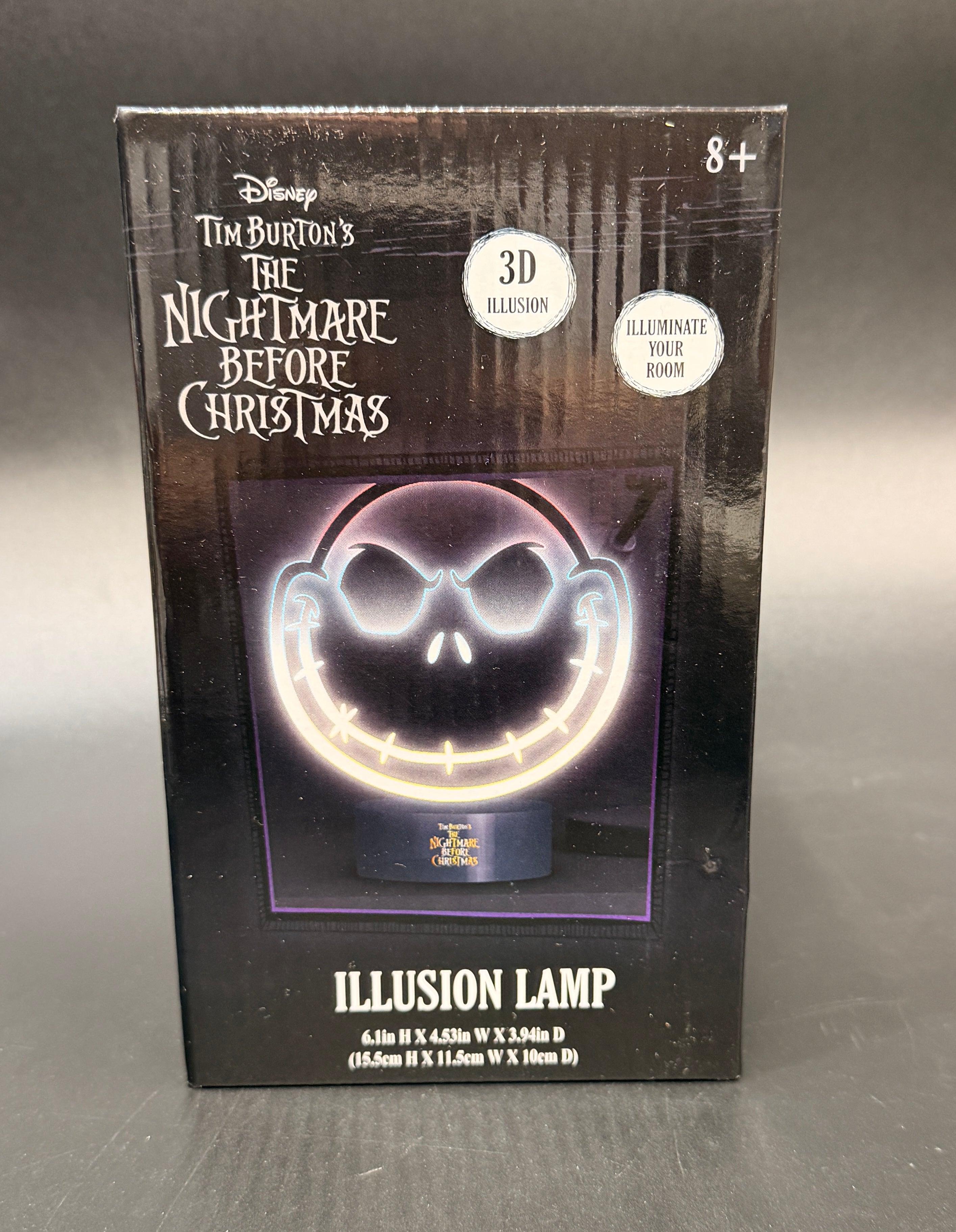 Jack Skellington Nightmare Before Christmas LED Illusion Lamp 3D Culturefly