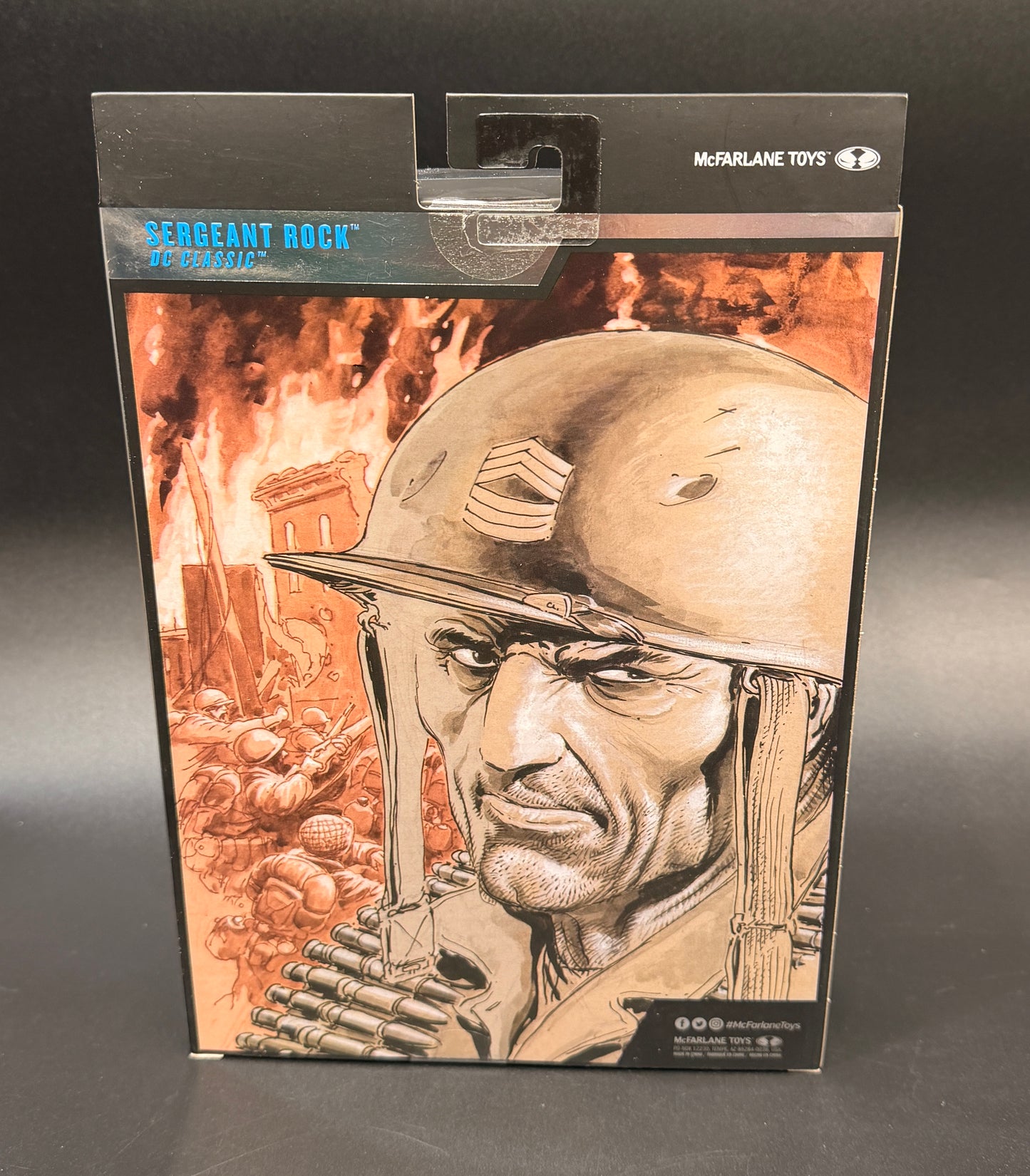 Sergeant Rock McFarlane Collector Edition DC Multiverse DC Classic Figure 2025