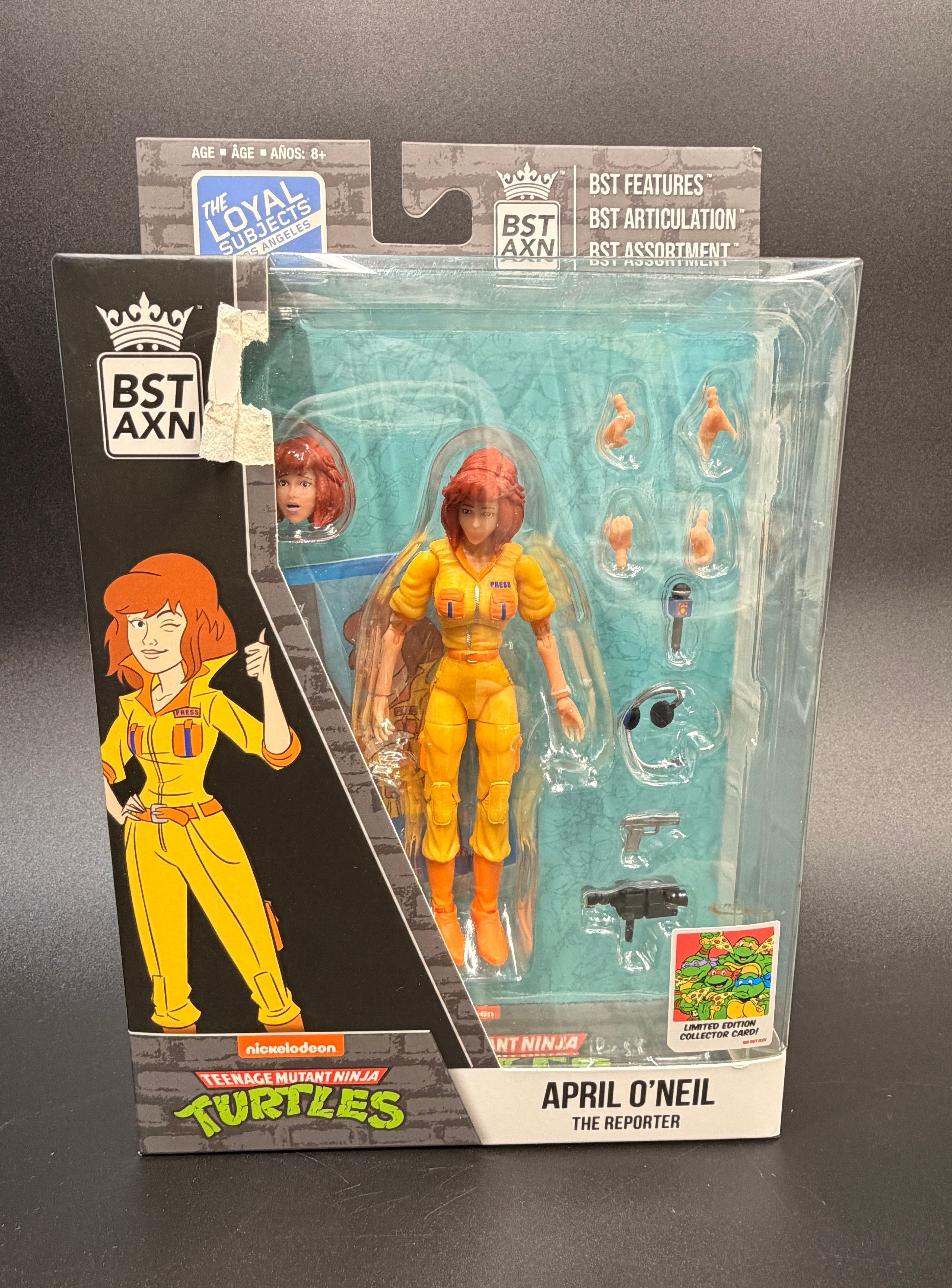 April O’Neil (Reporter Variant) Loyal Subjects Teenage Mutant Ninja Turtles Figure 2022