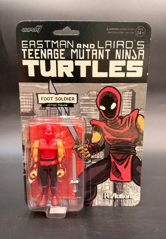Foot Soldier (Comic Color) Teenage Mutant Ninja Turtles ReAction 3.75 in. Action Figure