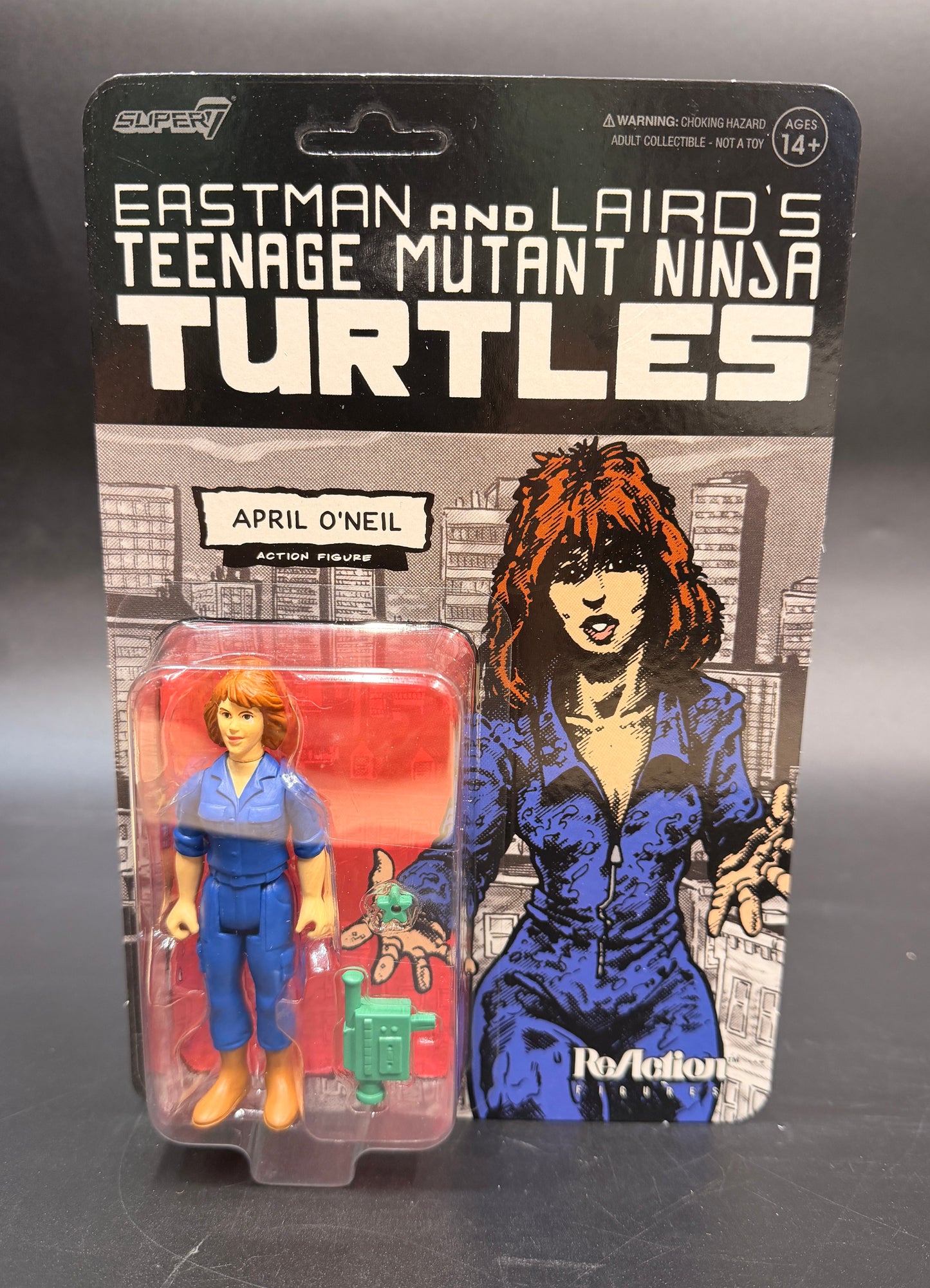 April O'Neil (Comic Color) Teenage Mutant Ninja Turtles ReAction 3.75 in. Action Figure