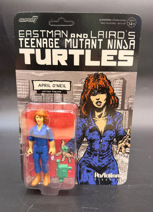 April O'Neil (Comic Color) Teenage Mutant Ninja Turtles ReAction 3.75 in. Action Figure