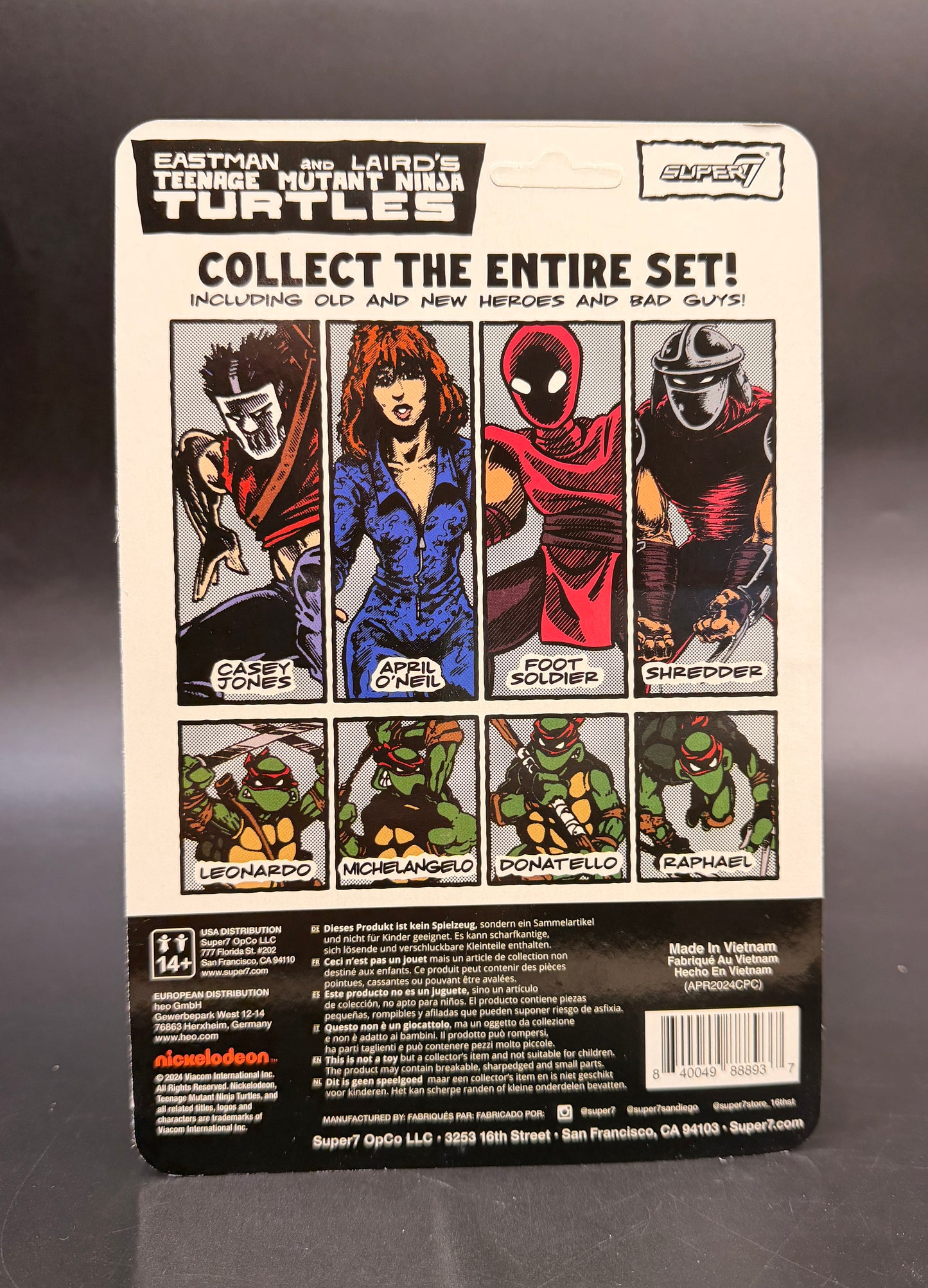 April O'Neil (Comic Color) Teenage Mutant Ninja Turtles ReAction 3.75 in. Action Figure