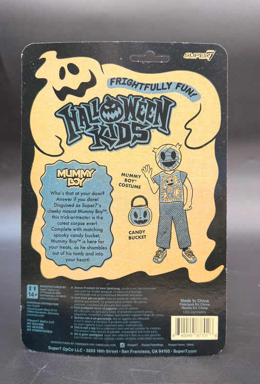 Mummy Boy (Super7 Graphic Tee Ver.2) Halloween Kids ReAction Super7 Figure