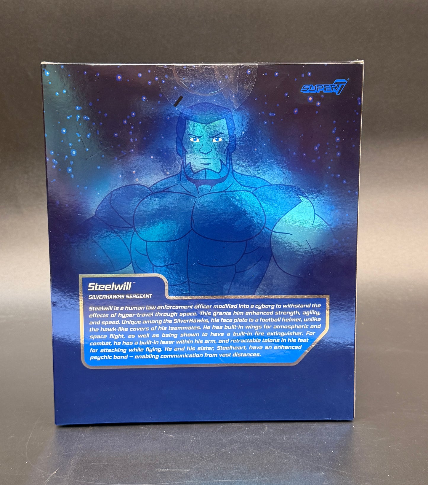 Steelwill (VAC Metal Toy Version) SilverHawks 7 in. Action Figure Super7 Ultimates