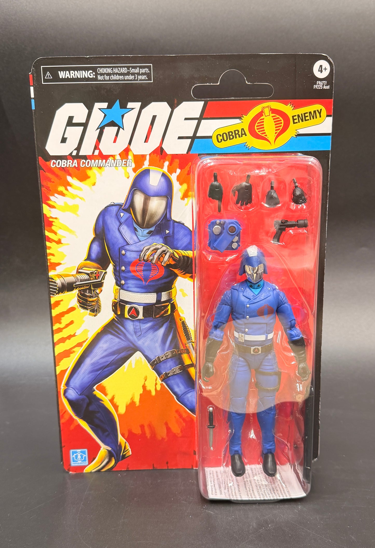Cobra Commander GI JOE Classified Retro Card Series Figure