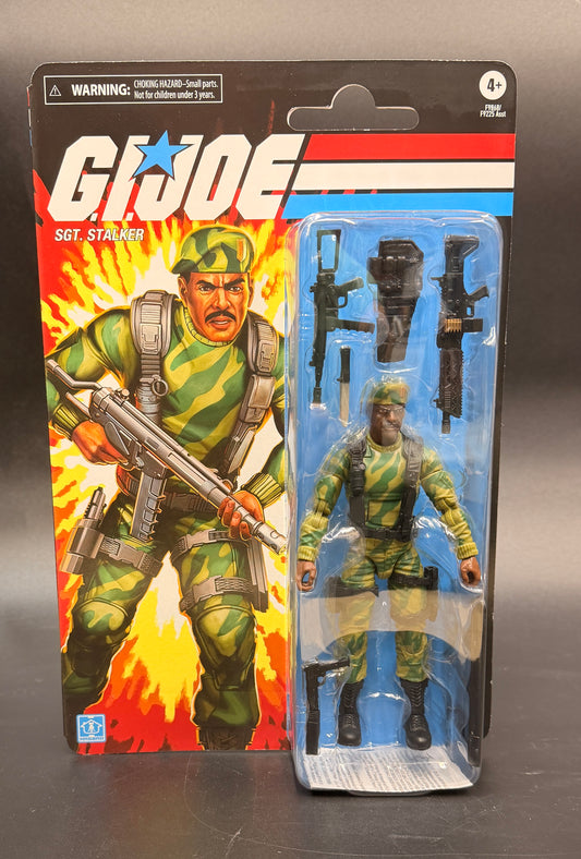 Sgt. Stalker GI JOE Classified Retro Card Series Figure