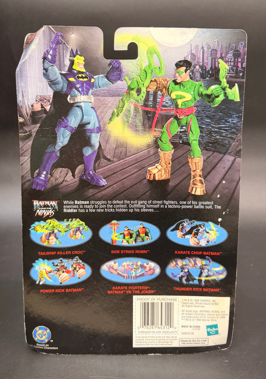Tornado Blade Riddler Batman Knight Force Ninjas Action Figure Kenner 1998