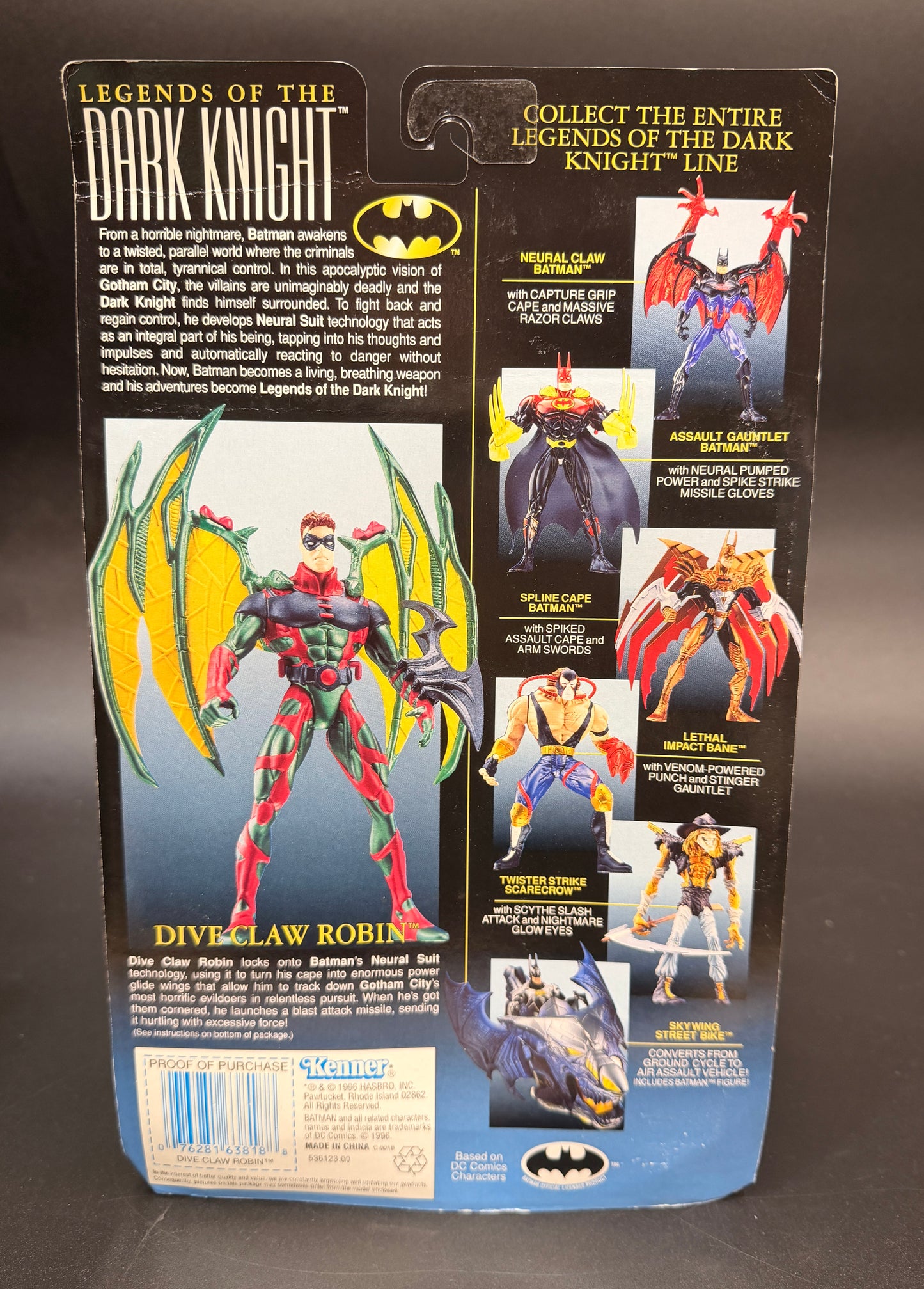 Dive Claw Robin Kenner Legends Of The Dark Knight Figure 1996