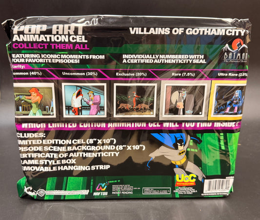Batman: The Animated Series Villains of Gotham City Pop Art Animation Cel Limited Edition Mystery Bag