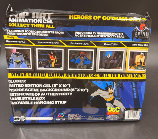 Batman: The Animated Series Heroes of Gotham City Pop Art Animation Cel Limited Edition Mystery Bag