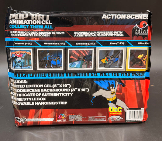 Batman: The Animated Series Action Scenes Pop Art Animation Cel Limited Edition Mystery Bag