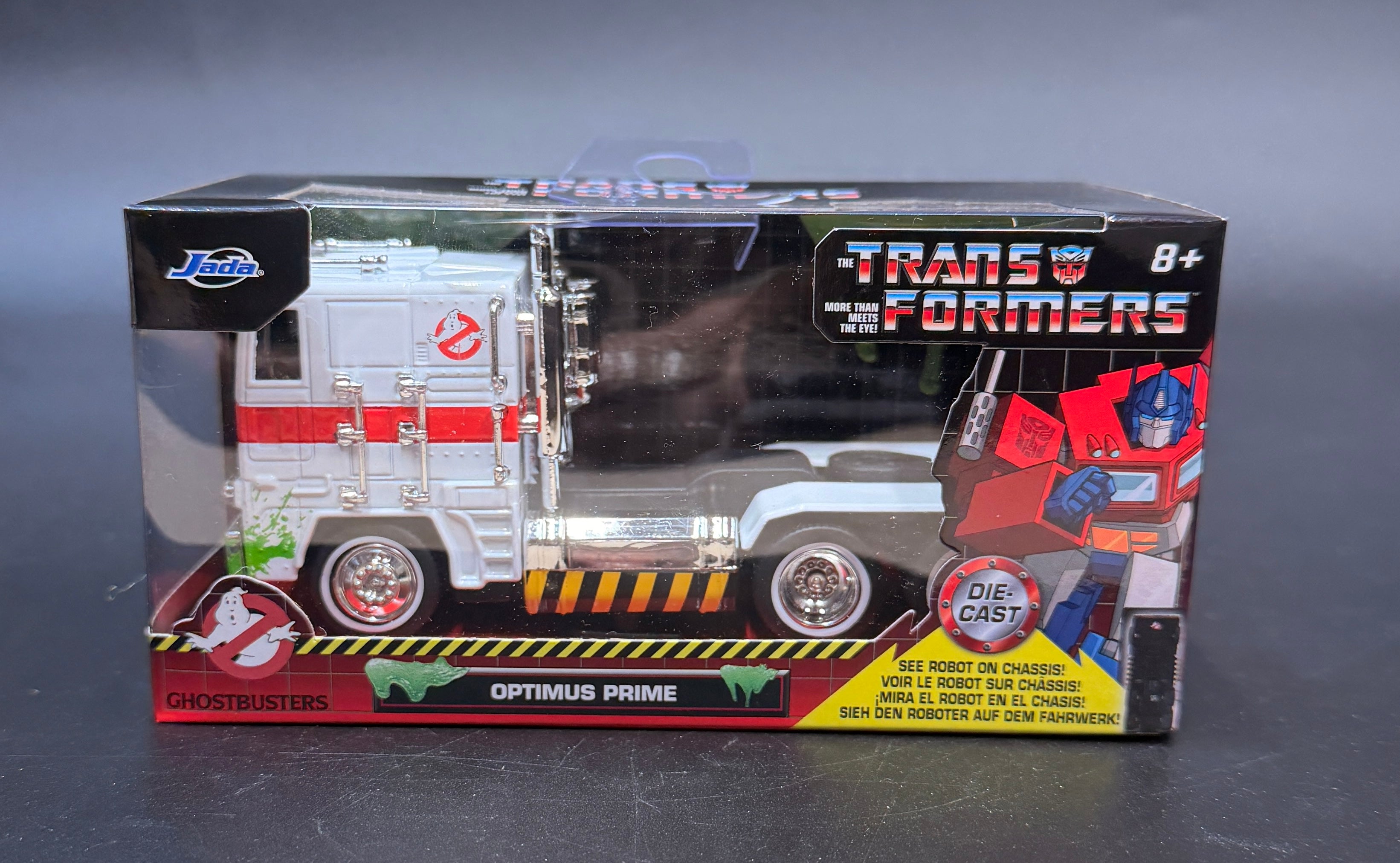 Transformers x Ghostbusters Optimus Prime G1 Mashup 1:32 Scale Jada Toys 2025