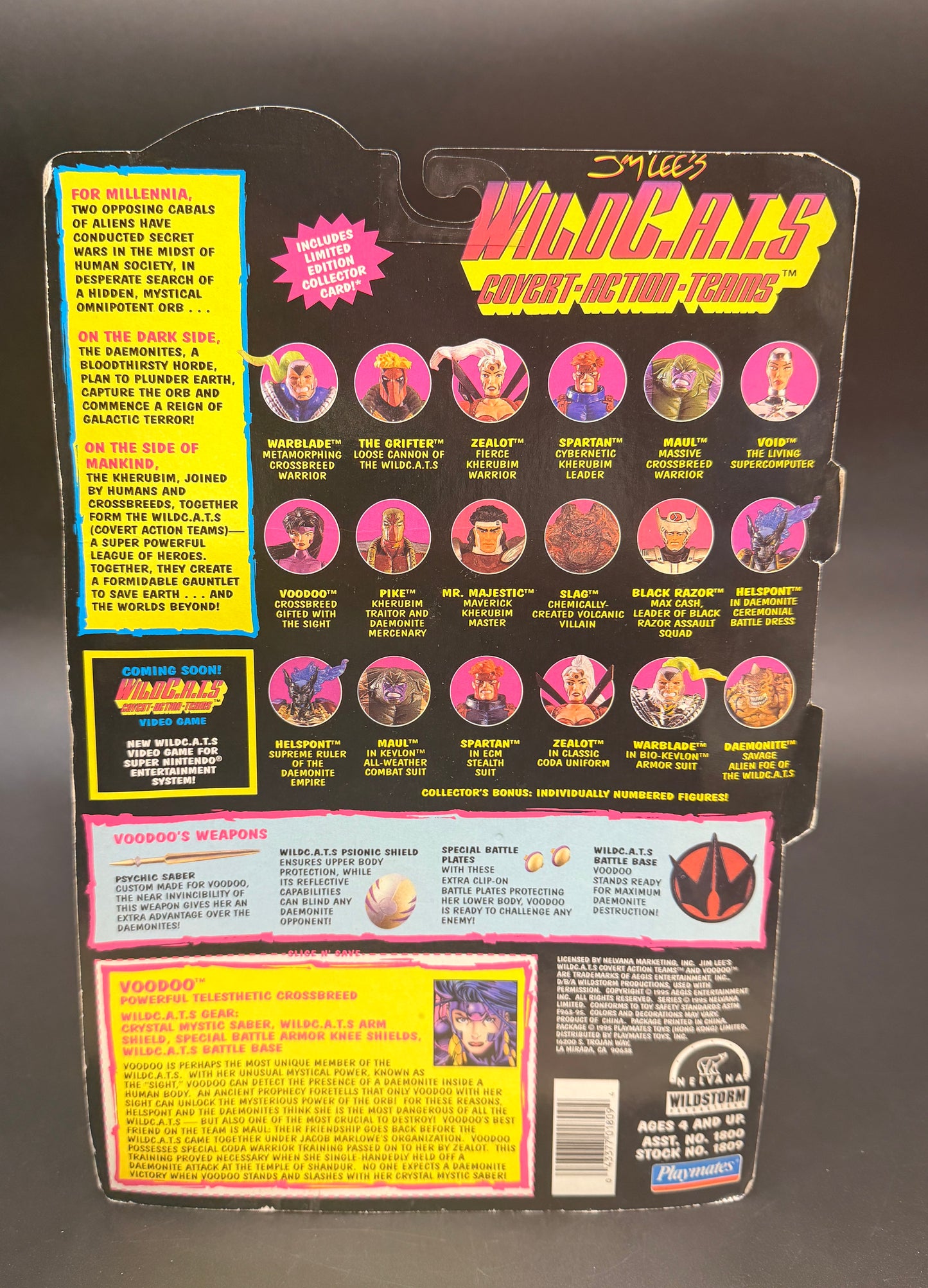 Voodoo Wild C.A.T.S Playmates 1995