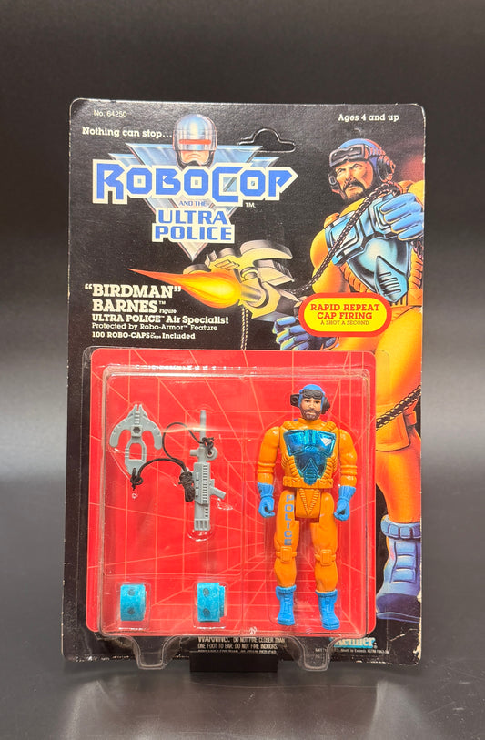 Birdman Barnes (Air Specialist) RoboCop & the Ultra Police Kenner Action Figure 1988