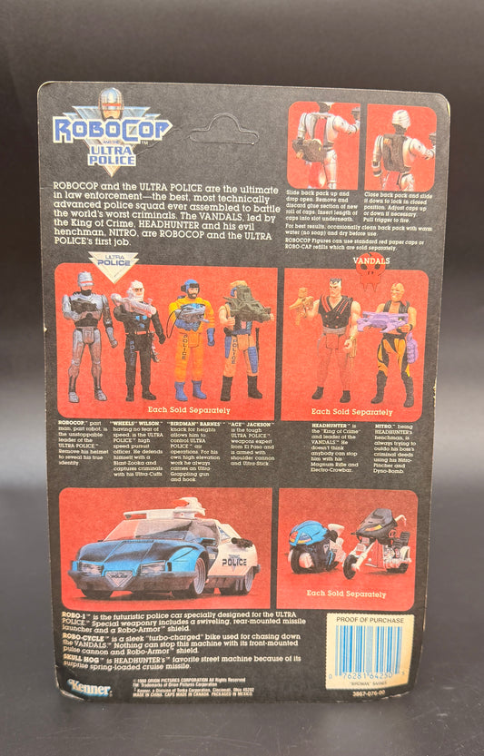 Birdman Barnes (Air Specialist) RoboCop & the Ultra Police Kenner Action Figure 1988