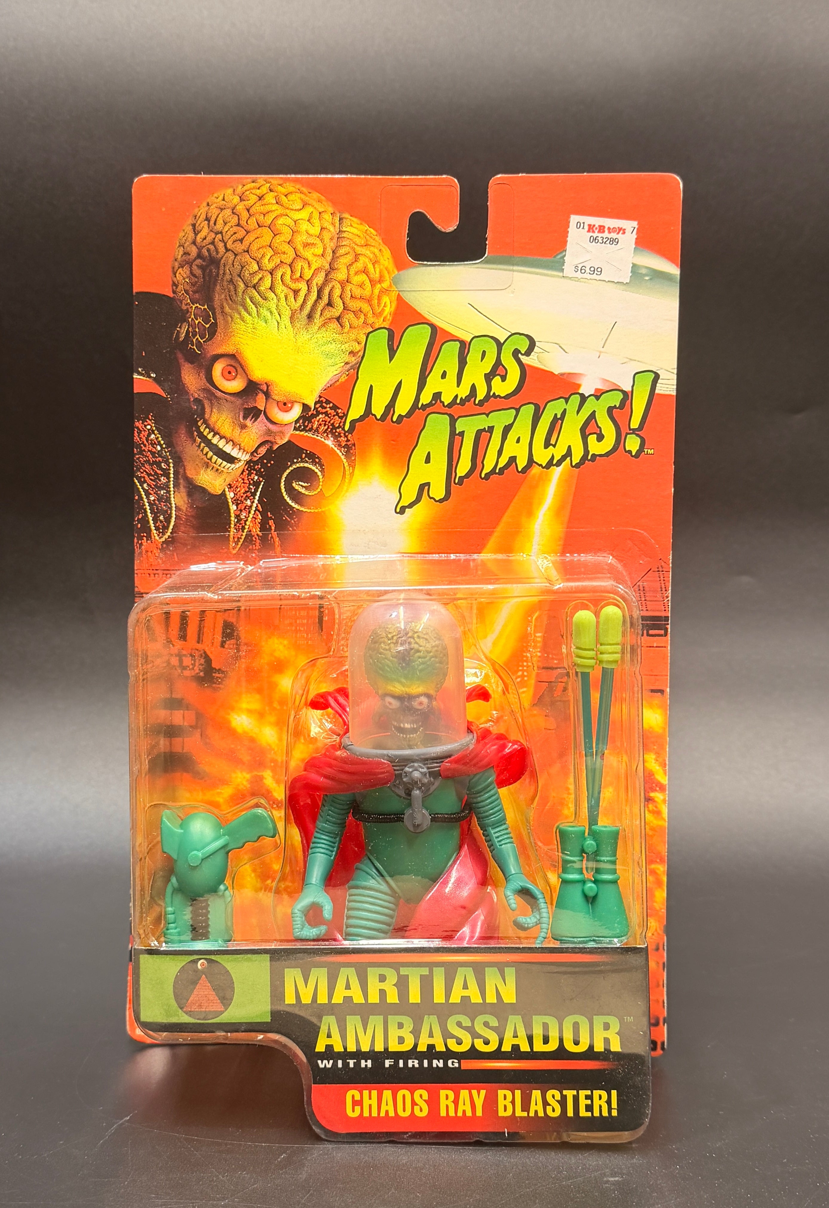 Martian Ambassador Mars Attacks! Action Figure Trendmasters 1996