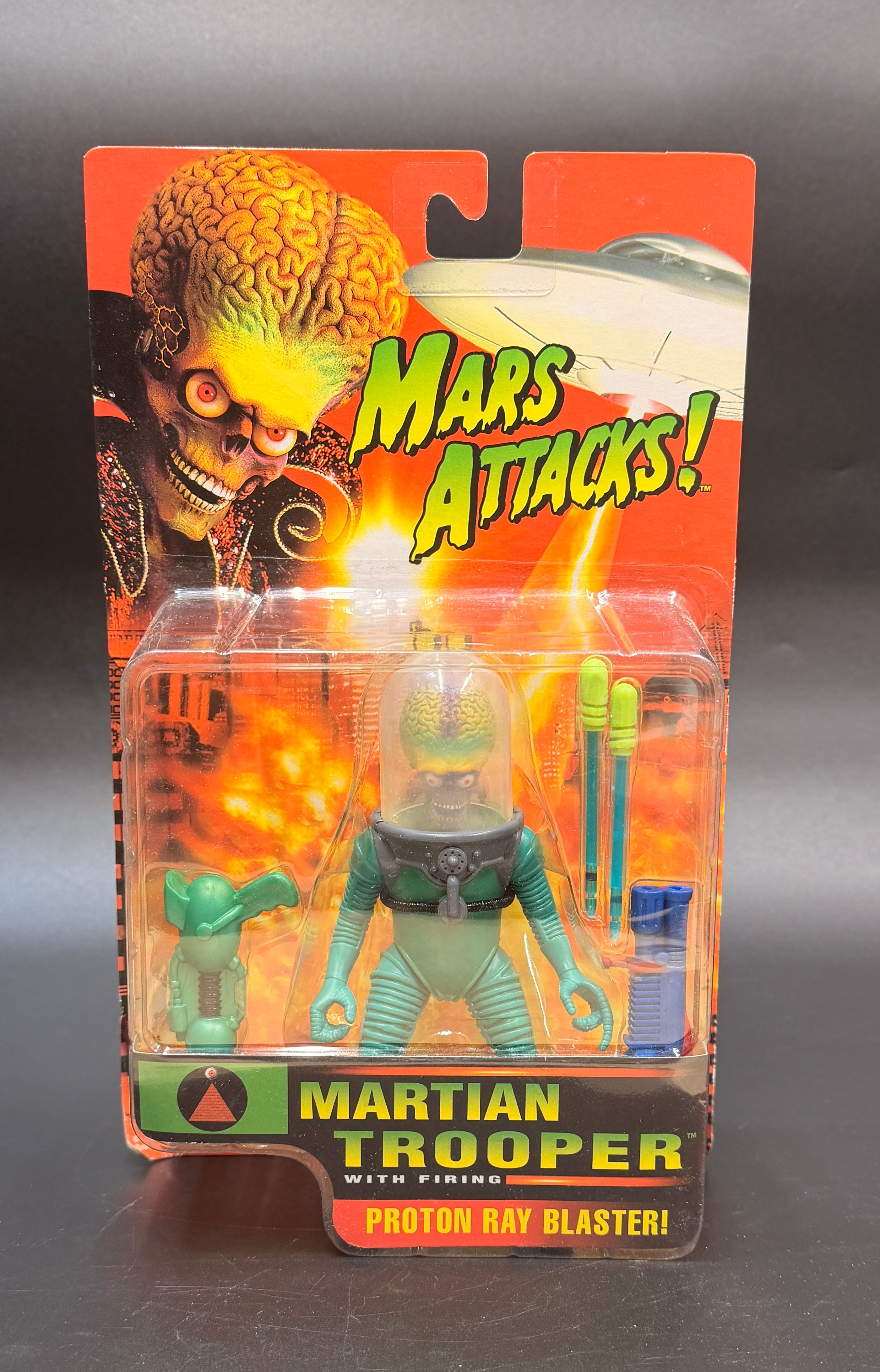 Martian Trooper Mars Attacks! Action Figure Trendmasters 1996