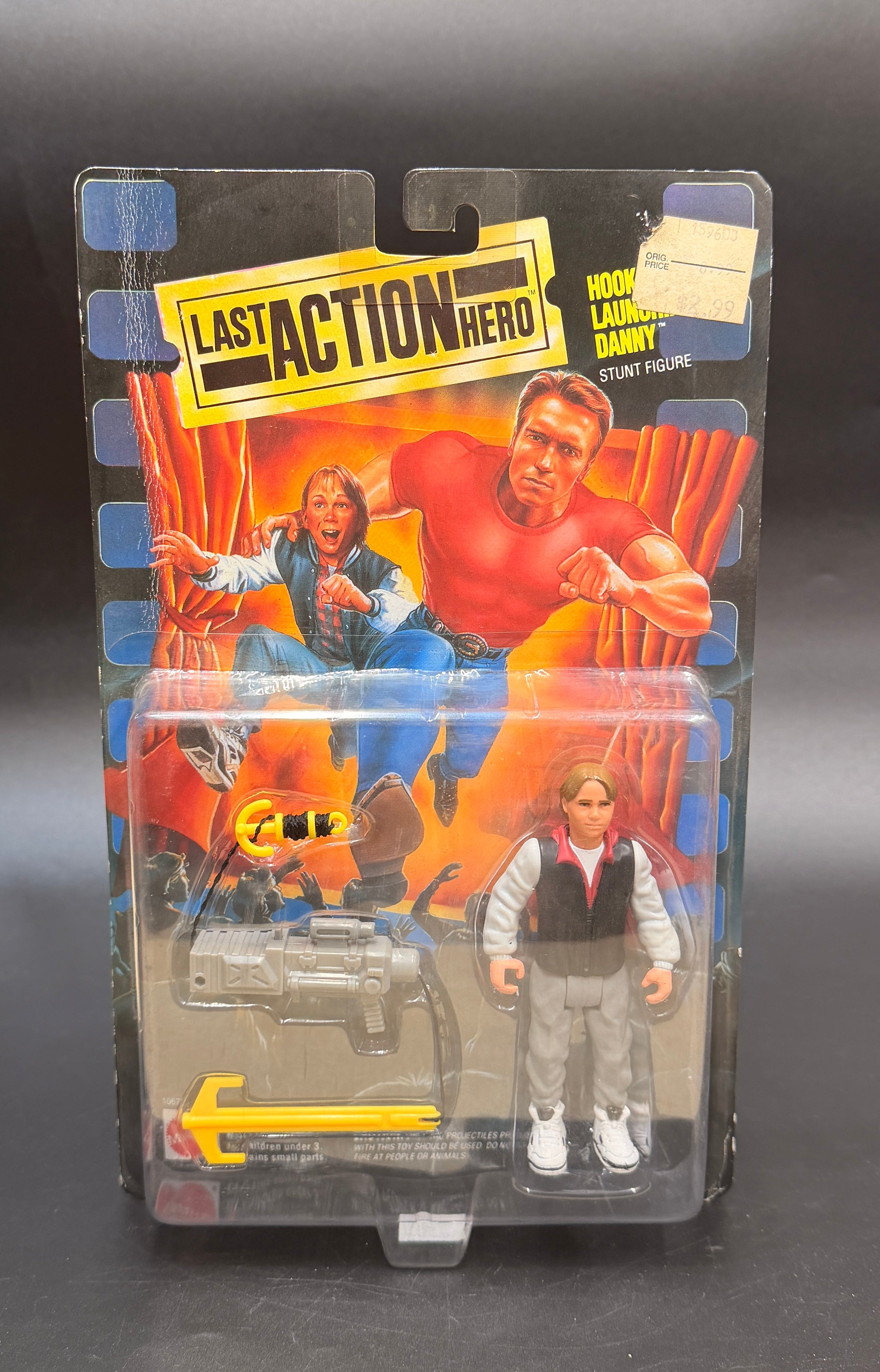 "Hook Launchin' Danny" Last Action Hero Action Figure Mattel 1993