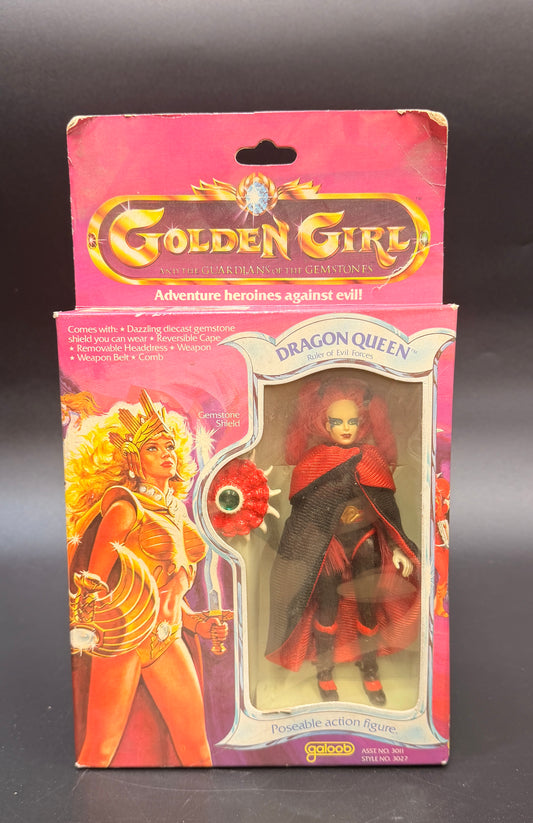 Dragon Queen (Ruler of Evil Forces) Golden Girl and the Guardians of the Gemstones Action Figure Galoob 1984