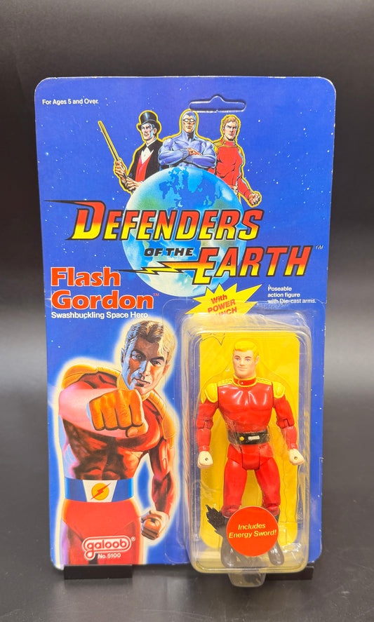 Flash Gordon (Energy Sword) Defenders of the Earth Action Figure Galoob 1985