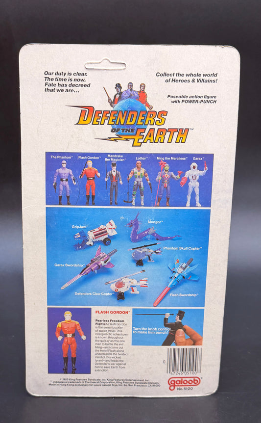 Flash Gordon (Energy Sword) Defenders of the Earth Action Figure Galoob 1985