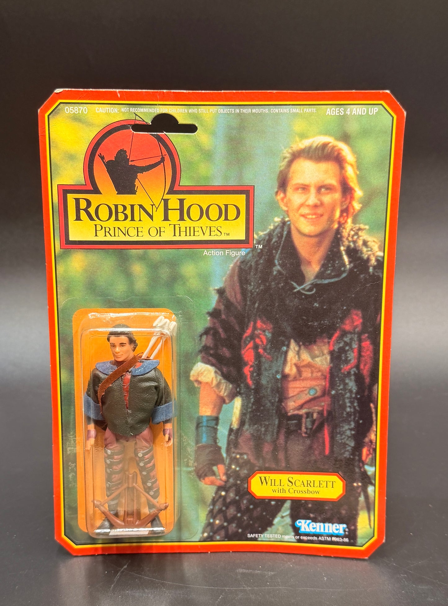 "Will Scarlett" (Crossbow) Robin Hood: Prince of Thieves Kenner Action Figure 1991