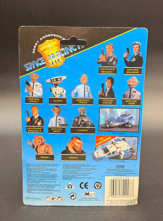 Captain Podly Space Precinct 2040 Action Figure Vivid Imaginations 1994 (Canadian)