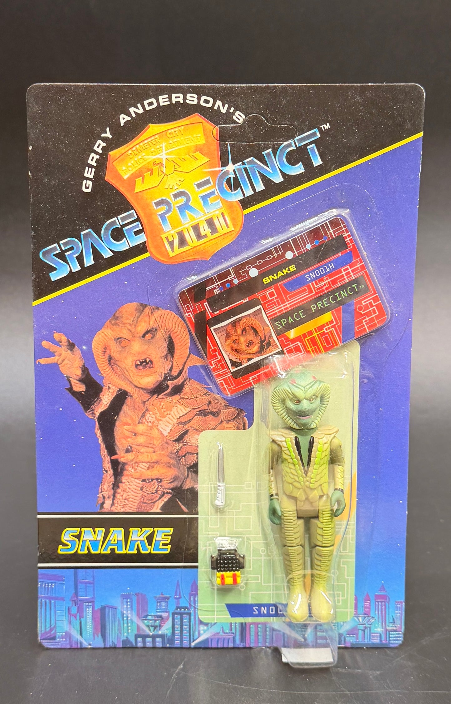 "Snake" Space Precinct 2040 Action Figure Vivid Imaginations 1994 (Canadian)