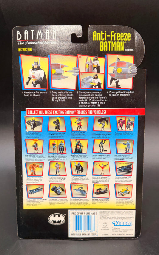 Anti-Freeze Batman (with Firing Shield/Blaster) Batman: The Animated Series Action Figure Kenner 1993