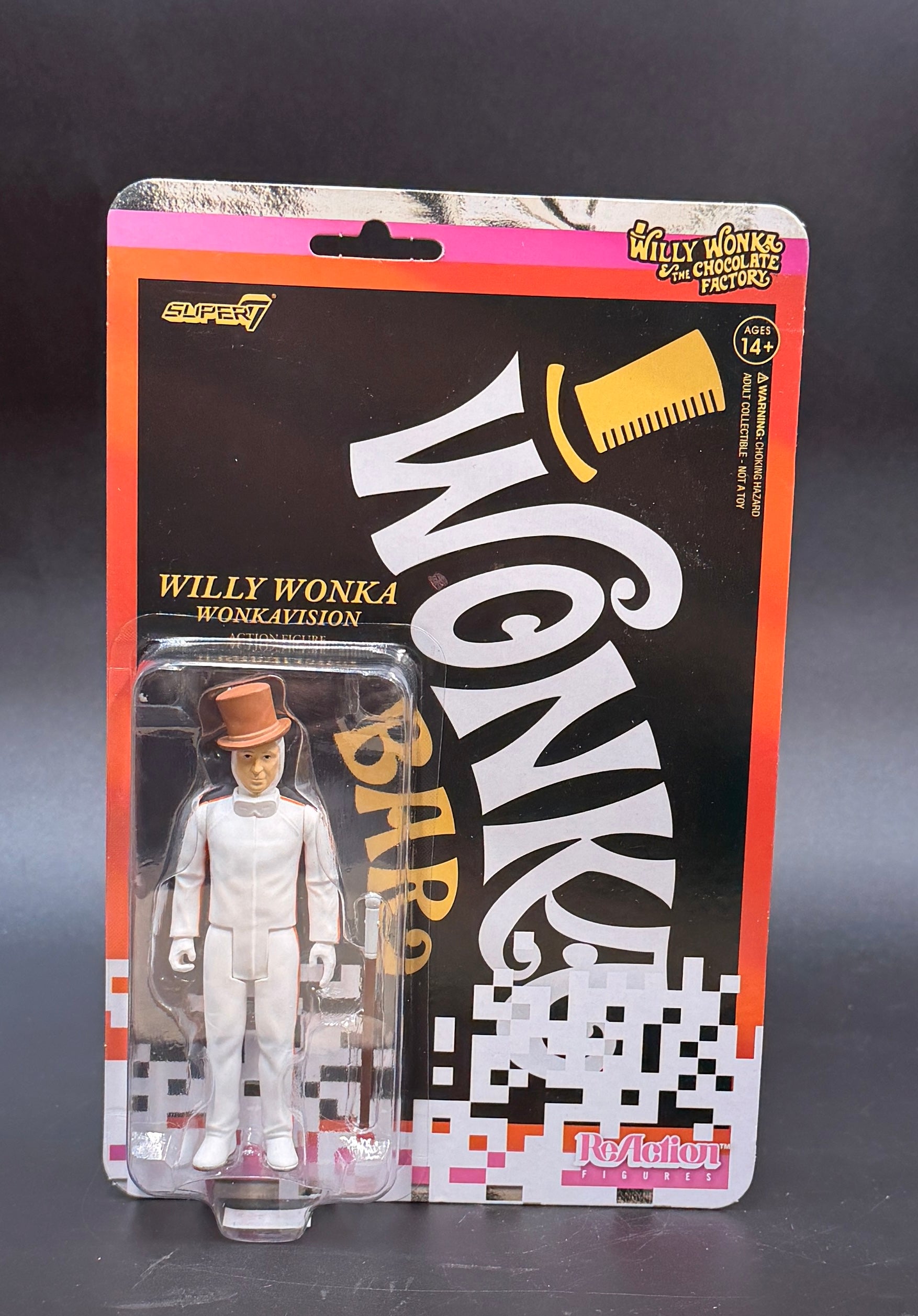 Willy Wonka (WonkaVision) Willy Wonka & the Chocolate Factory 3.75 in. Action Figure ReAction Super7