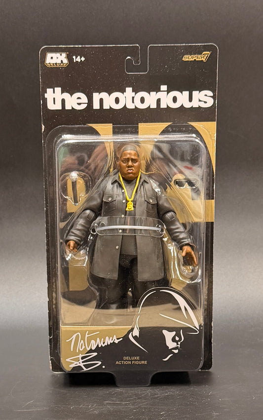 Biggie The Notorious B.I.G. Deluxe 7 in. Action Figure Super7 2024