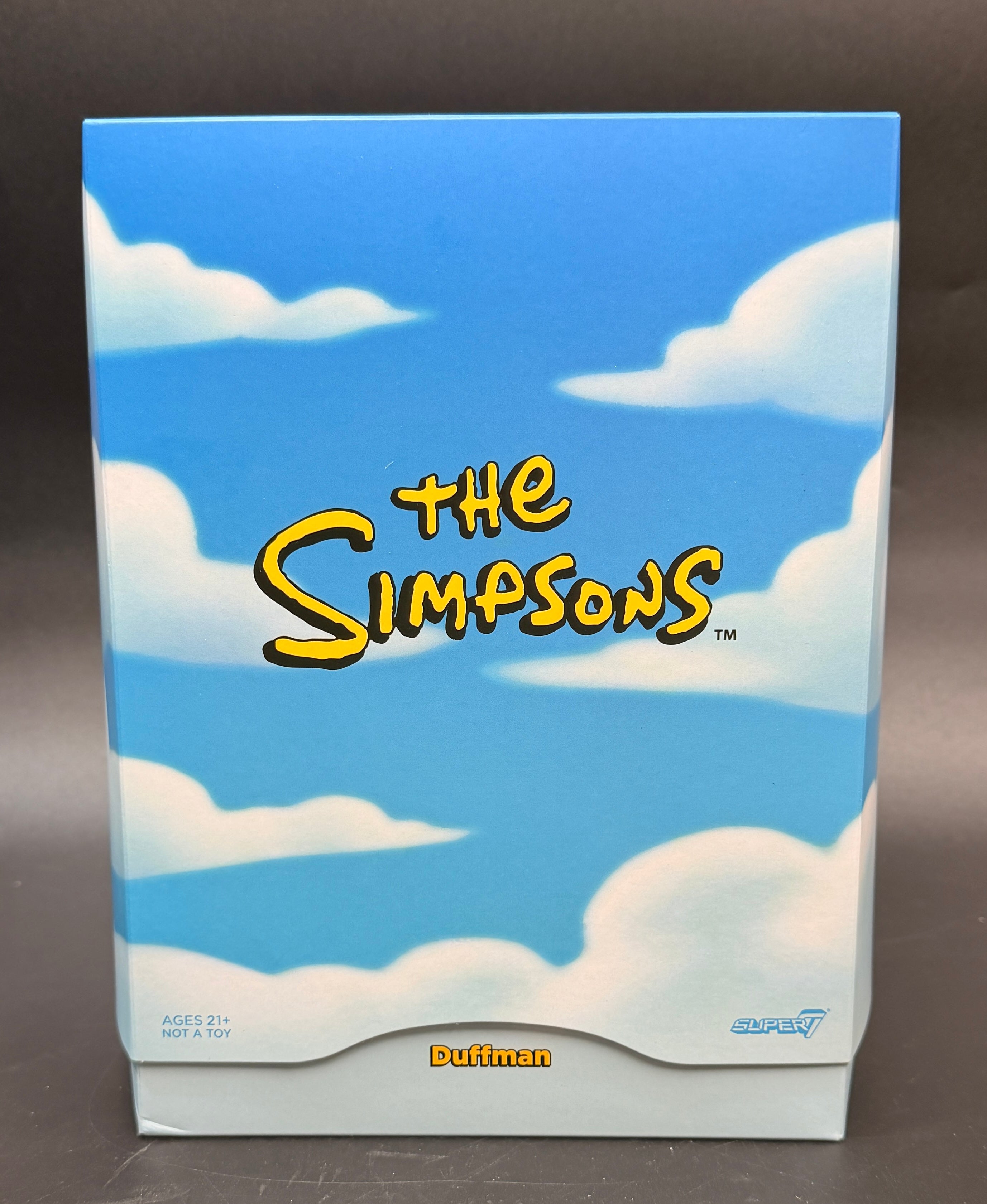 Duffman The Simpsons 7 in. Action Figure Ultimates! Super7