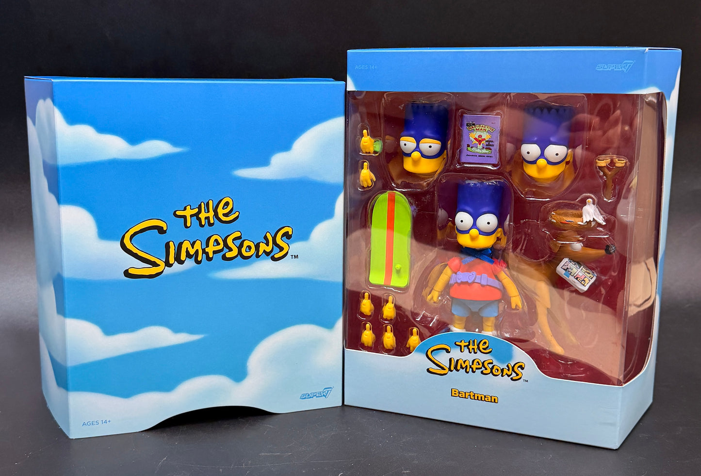 Bartman The Simpsons 7 in. Action Figure Ultimates! Super7