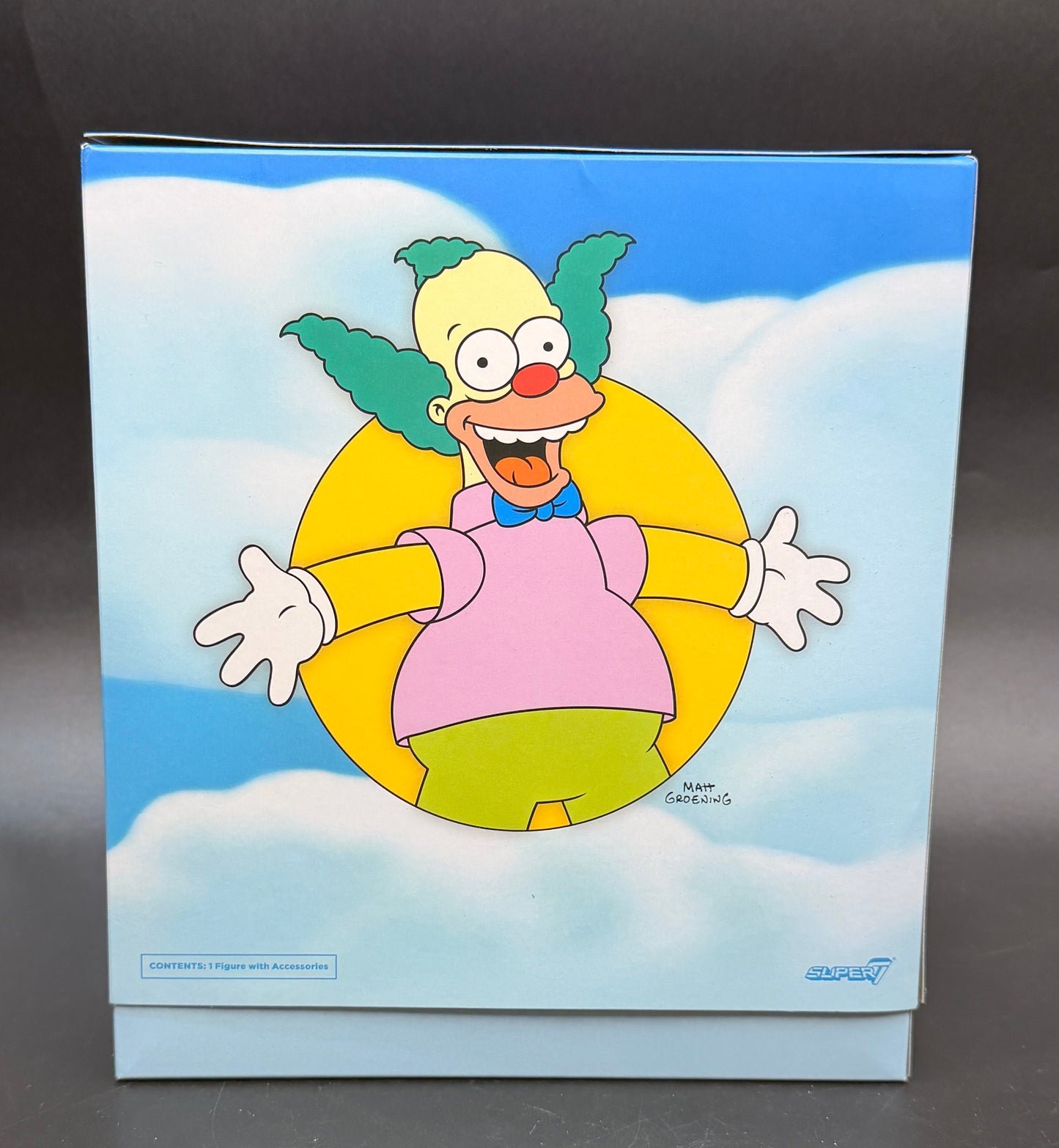 Krusty the Clown The Simpsons 7 in. Action Figure Ultimates! Super7