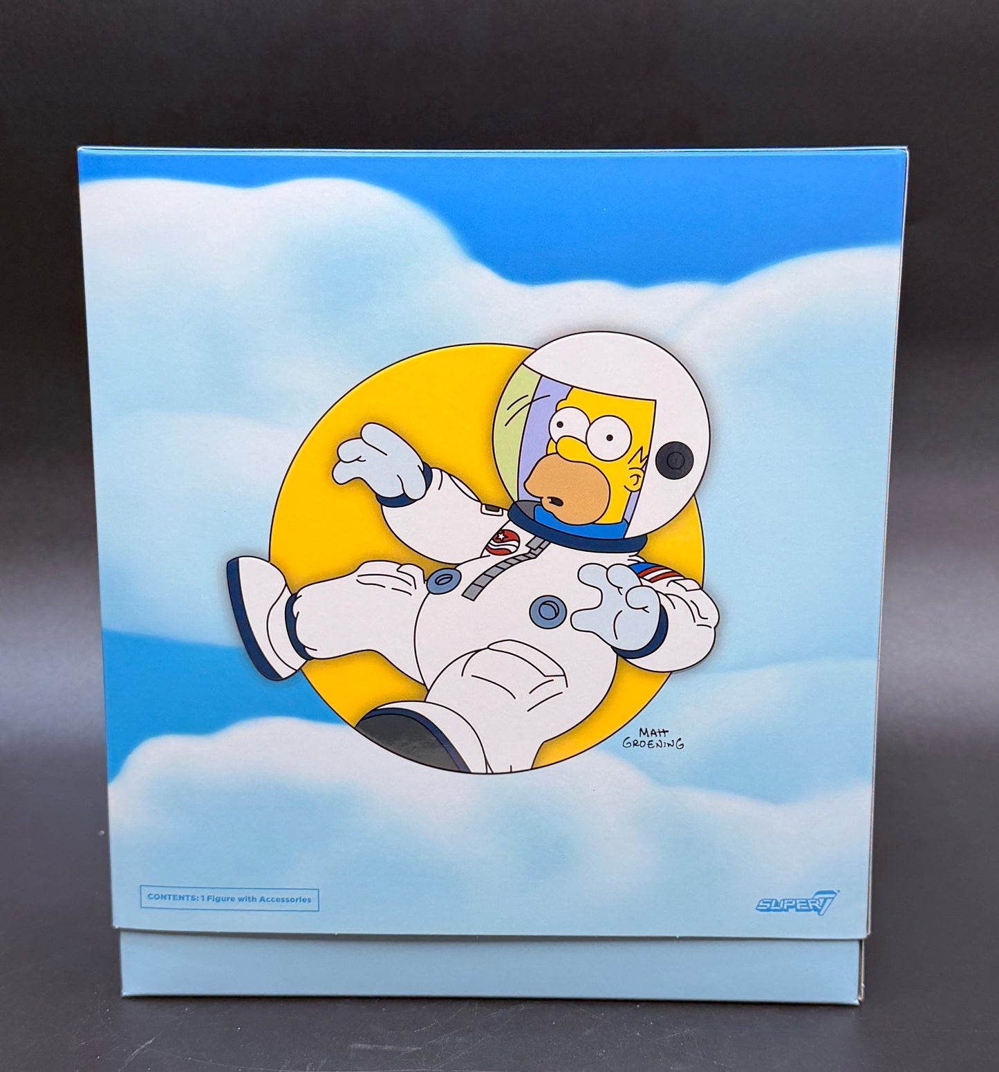 Deep Space Homer The Simpsons (Wave 1) 7 in. Action Figure Ultimates! Super7