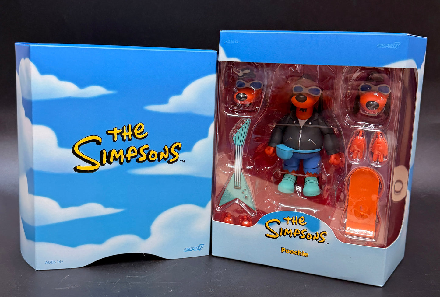 Poochie The Simpsons (Wave 1) 7 in. Action Figure Ultimates! Super7