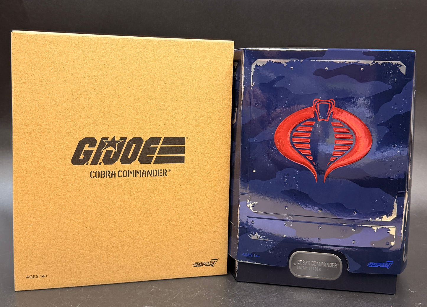 Cobra Commander GI Joe (Wave 1) 7 in. Action Figure Ultimates! Super7