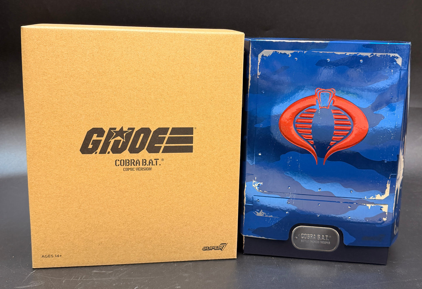 "Cobra B.A.T." (Comic Version) GI Joe 7 in. Action Figure ( 2022 SDCC Exclusive) Ultimates! Super7