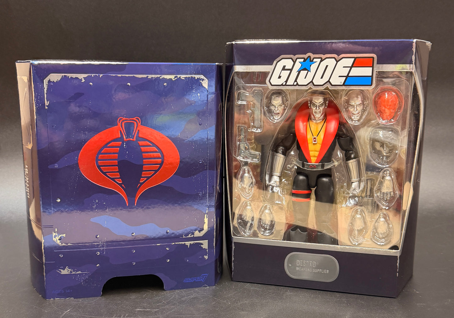 "Destro" GI Joe 7 in. Action Figure Ultimates! Super7